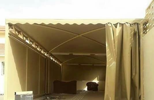 مظلات وسواتر خشب الرياض