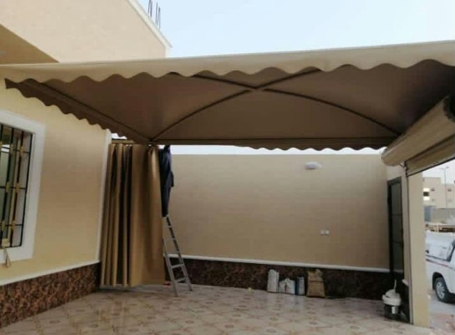 مظلات وسواتر حي الملك فهد الرياض